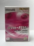 6 x Multi Pack maxell DVD+RW Rewritable 1-4x Speed 120 mins 4.7GB