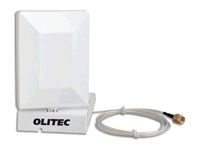 Olitec - Antenne - Wi-Fi - 10 dBi - directionnel - mural, intérieur