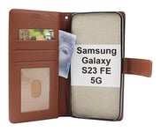 New Standcase Wallet Samsung Galaxy S23 FE 5G (Brun)