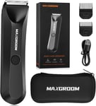 Maxgroom ManScape Body Hair Trimmer Men, Electric Razor for Pubic Hair, Ball for