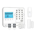 Alarme Maison connectée sans Fil WiFi Box Internet et GSM Futura Blanche Smart Life- lifebox