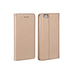 ETUI FOLIO HOUSSE CONTOUR AIMANTE POUR IPHONE 11 PRO OR GOLD