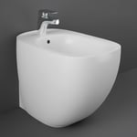 RAK Illusion Back to Wall Hidden Fixing Bidet 520mm Projection 1 TH Alpine White