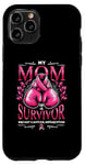 Coque pour iPhone 11 Pro Ma mère est une survivante du programme Support Breast Cancer Awareness