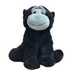 Kögler 75952 Peluche parlante Gorilla Kong, env. 18 cm, avec Fonction de Lecture, répète Tout avec Humour et Bouge, Fonctionne avec Piles