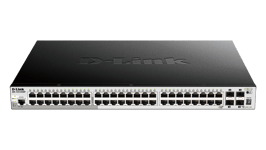 D-LINK – Gigabit Stackable SmartPro verkkokytkin, 10/100/1000Mbps, 16xRJ45, 2xSFP, 2xSFP+ (DGS-151