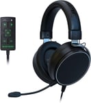 Casque Gaming Pour Pc, Ps4, Ps5, Switch, Son Surround Spatial 7.1, Micro Suppression Du Bruit Ambiant D¿¿Tachable, Pilotes De 50mm, Casque Gamer Avec Prise Audio De 3,5 Mm Et Carte Son Usb