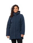 Jack Wolfskin Women's Salier Coat, Night Blue, XXL