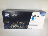 HP LaserJet 503A Cyan  Print Cartridge  Q7581A New & Sealed