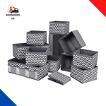 Lot De 12 Boites De Rangement De Non-Tissé, Rangement Tiroir Pliable