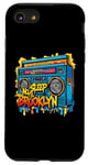 iPhone SE (2020) / 7 / 8 Cool Retro No Sleep Til Brooklyn, Old School Portable Stereo Case