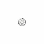 Georg Jensen GJ SIGNATURE SOLITAIRE EARSTUD White Gold DIAMOND 0.10 CT (1st)