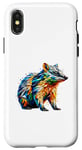 Coque pour iPhone X/XS Polygon Art Bandicoot Bandicoots