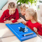 Parent-Child Interactive Flip Black And White Chess  Party Game