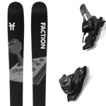 FACTION Pack ski Faction Prodigy 2 25 + Fixations Mixte Noir / Blanc taille 189 2025