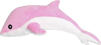 Leantoys Plush Pink Dolphin Maskot 70 Cm