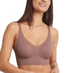 Sloggi BH ZERO Feel Bliss Bralette Brun X-Small Dam