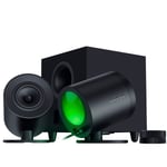 Razer Nommo V2 Pro Full-Range 2.1 PC Gaming Speakers with Wireless Subwoofer