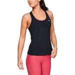 Under Armour HeatGear Racer Tank Svart polyester Small Dam