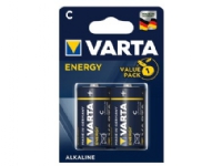 Varta ENERGY C, Engångsbatteri, LR14, Alkalisk, 1,5 V, 2 styck, 50 mm