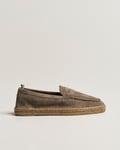 Castañer Nacho Casual Suede Loafers Topo