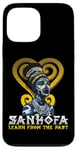 iPhone 13 Pro Max Learn From The Past African Symbol Adinkra Sankofa History Case