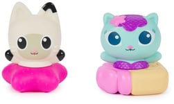 Gabby's Dollhouse: Gabby Cat Bath Squirters, Mercat and Pandy Paws Floating Toddler Bath Toys for Girls and Boys Aged 3 and up