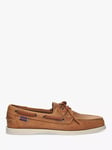 Sebago Dockside Portland Leather Shoes, Brown Tan