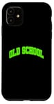 iPhone 11 Green Graphic Old School Green Graphic Case