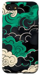 Coque pour iPhone SE (2020) / 7 / 8 Bleu sarcelle Aqua Above The Clouds Teal Aqua Graphic