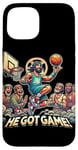 Coque pour iPhone 15 Ballin with the Messiah Rejoignez la communauté Jesus Basketball