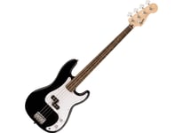 Squier Precision Bass, Laurel Fingerboard, White Pickguard, Black