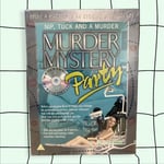 NIP TUCK AND A MURDER ~~ MURDER MYSTERY DINNER PARTY GAME  FOR 8 ~ NEW & SEALED