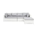 Loungegrupp Comfort Garden Bahamas 5-sits med Bord med Hylla Utomhus