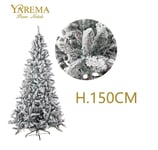 Arbre De Noël En Sapin Artificiel 150Cm Arbre Enneigé Neige Bal