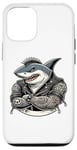 iPhone 14 Pro Shark Fin Costume Adult Mens Womens shark boy adult Tattoos Case