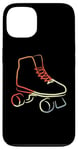 Coque pour iPhone 13 Retro Vintage Roller Skates Roller Skating Fan Roller Sports