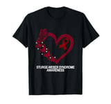 Sturge-Weber Syndrome Awareness Heart Sturge-Weber Syndrome T-Shirt