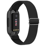 Fitbit Inspire 3 nylon-klokkereim Sort