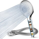 Hard Water Filter Shower Head 15 Stage Shower Filter Pressure Shower Head Hose