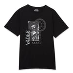 Star Wars Vader Sith Sci-Fi Collage Men's T-Shirt - Black - S