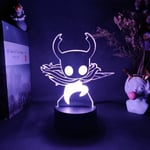 3D nattlampa, Hollow Knight Figurine Player Drawing Art Las