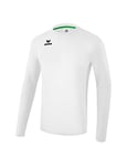 Erima Maillot Liga Manches Longues Mixte Adulte, Blanc, FR : S (Taille Fabricant : S)