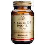 Solgar Vitamin D3 25 ug (1000 IU) 100 Softgels