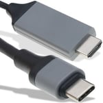 Câble Adaptateur USB-C 3.1 Type C vers HDMI 4K MHL 200cm,JL31