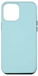 Coque pour iPhone 12 Pro Max Couleur bleu poudré simple