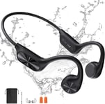 Sayrelances Swimming Headphones,Bone Conduction Headphones 5.4,IPX8 Memory with