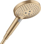 Hansgrohe Raindance Select S Hånddusj 3jet, Børstet Bronse - 26530140