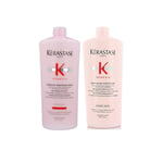 Kérastase Genesis Bain Hydra-fortifiant Schampo 1000ml + Kérastase Genesis Fondant Renforcateur 1000ml