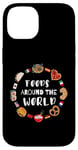 iPhone 14 Foods around the world, Eating international dishes Case